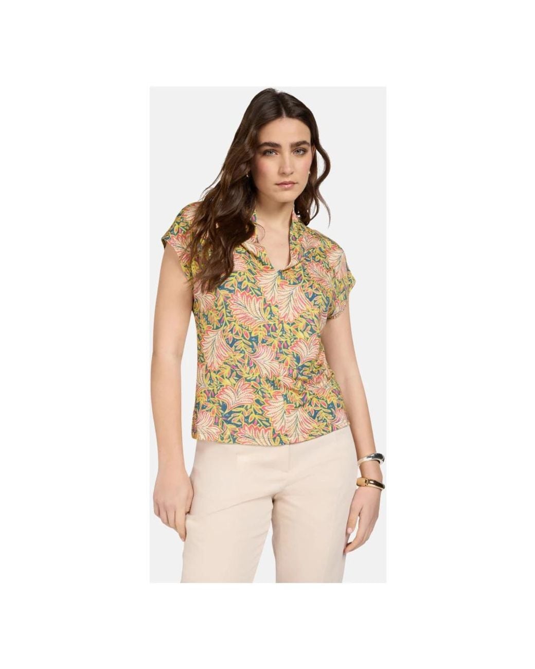 Elena Miro Multicolor Blouses