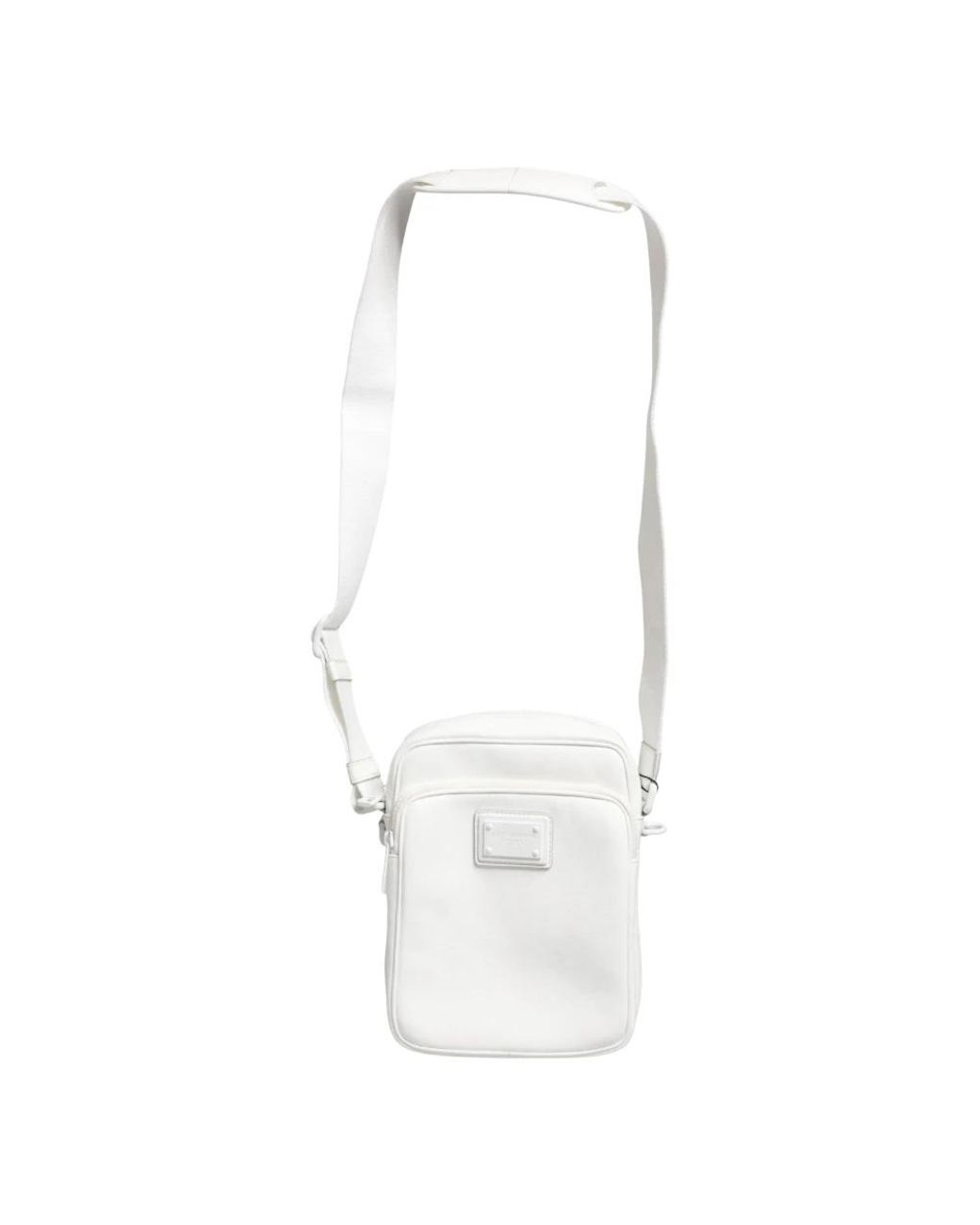 Dolce & Gabbana White Cross Body Bags for men