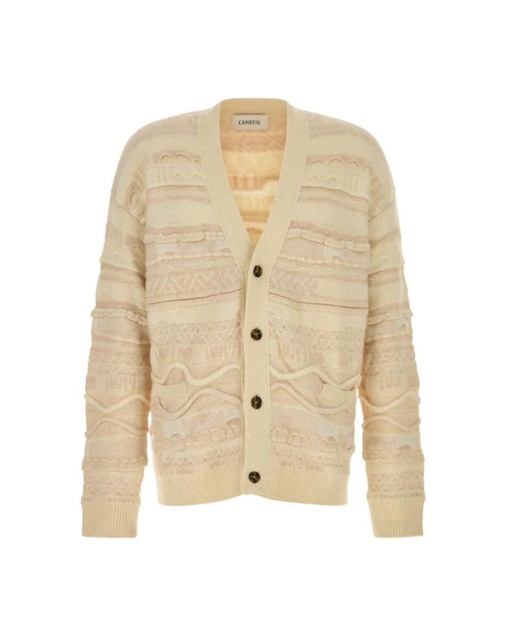 Laneus Natural Cardigans for men