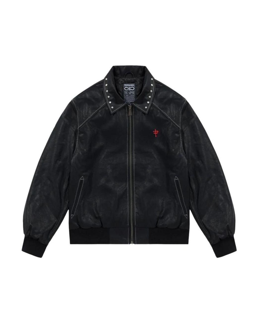 Propaganda Capital Varsity Jacket in het Blue voor heren
