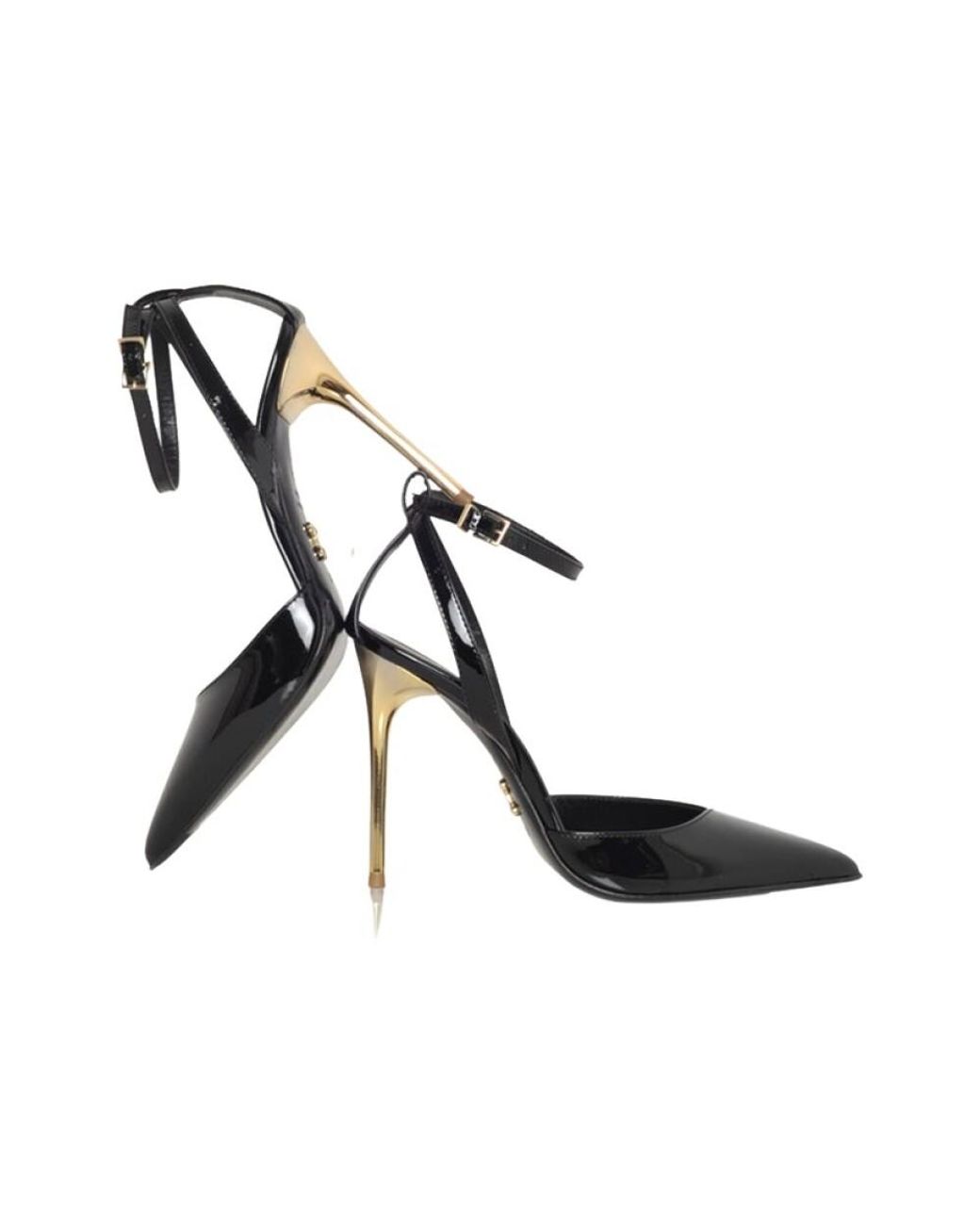 High heel sandals Sergio Levantesi en coloris Noir | Lyst
