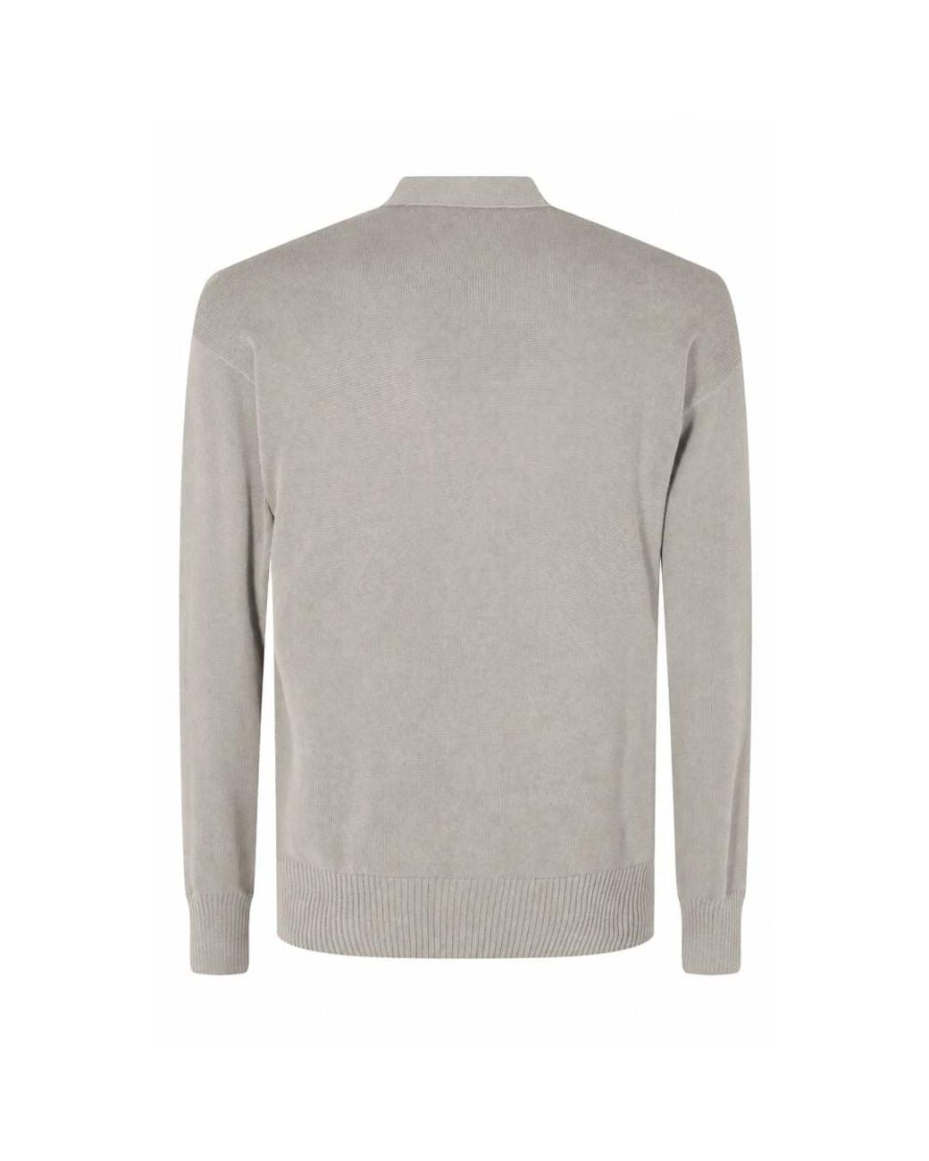 Gran Sasso Gray Cardigans for men
