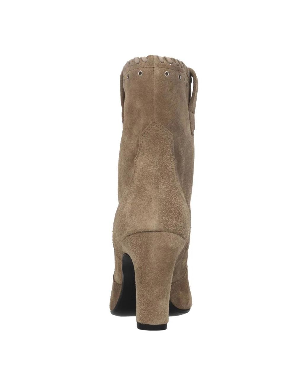 Strategia Brown Heeled Boots