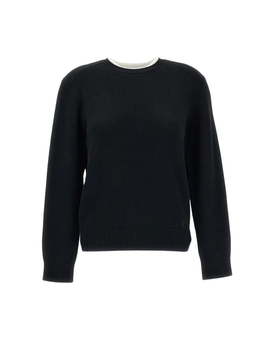Loulou de Saison Black Round-Neck Knitwear