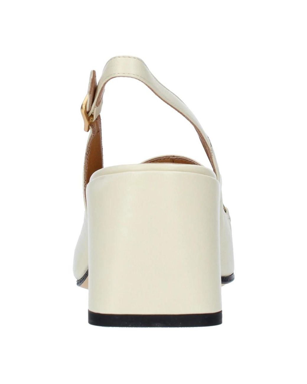 Pomme D'or White Pumps