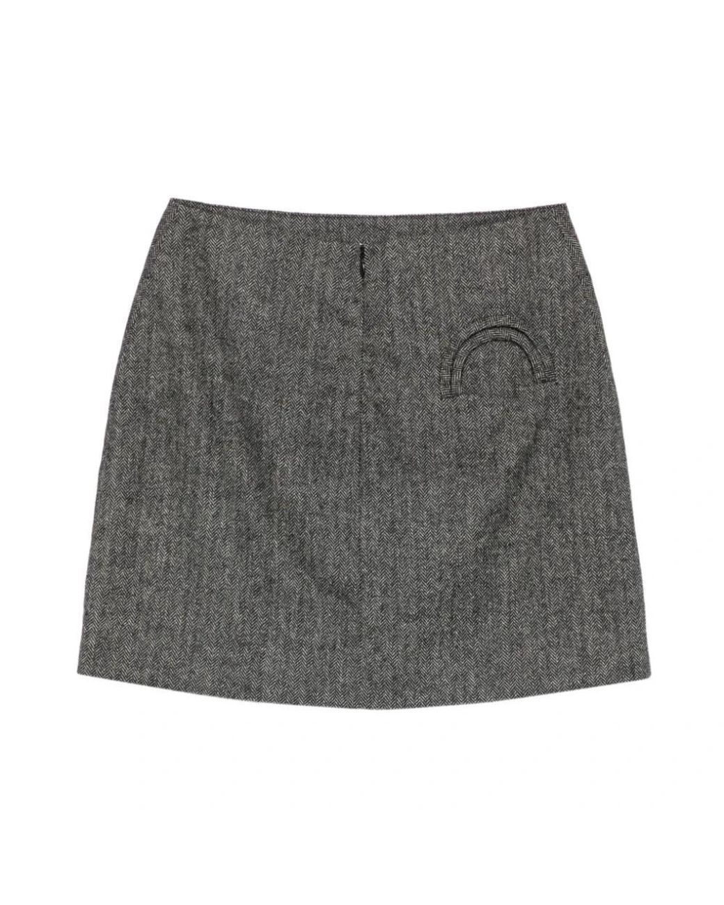 Blazé Milano Gray Short Skirts