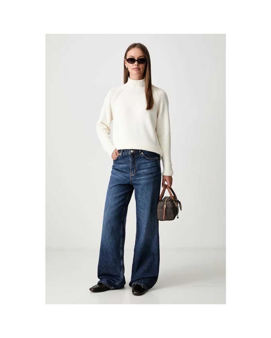 Joop! White Rollkragenpullover