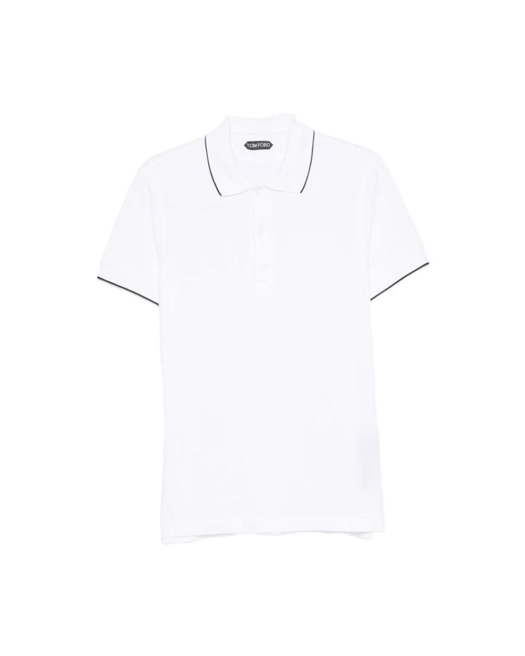 Tom Ford White Polo Shirts for men
