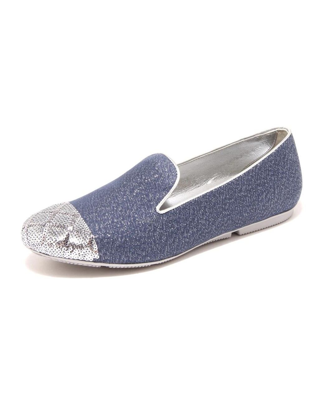 Hogan Blue Loafers