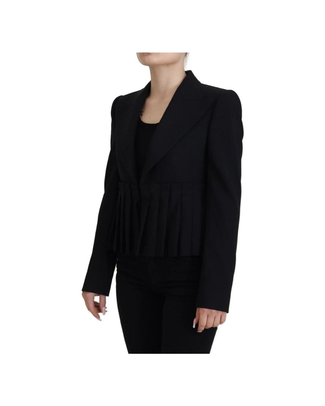 Dolce & Gabbana Black Blazers