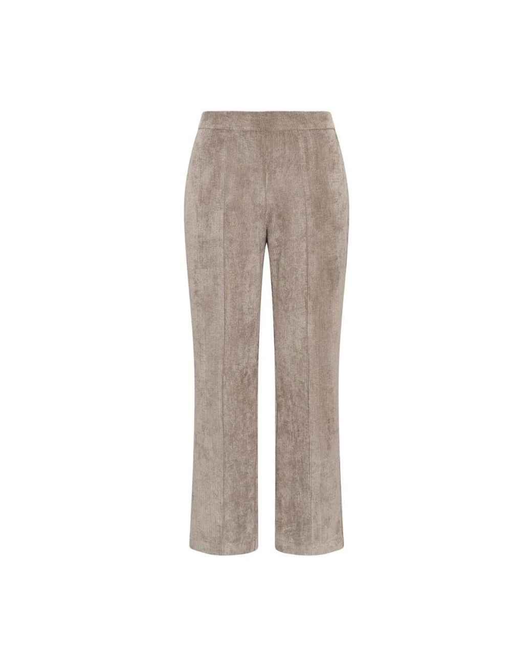 Maliparmi Gray Cropped Trousers
