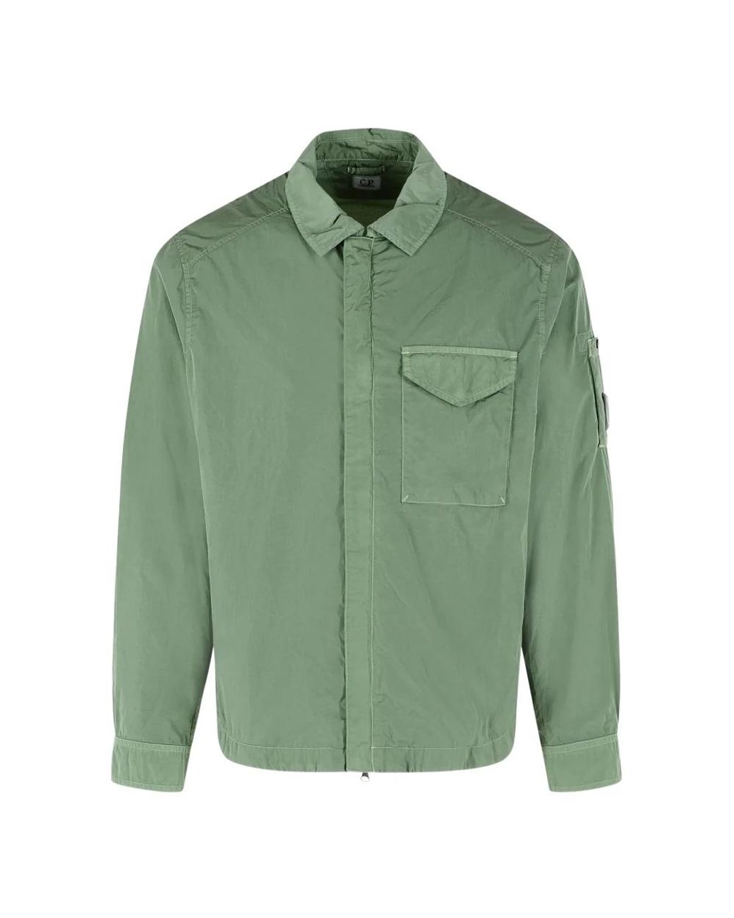C P Company Green Light Jackets for men