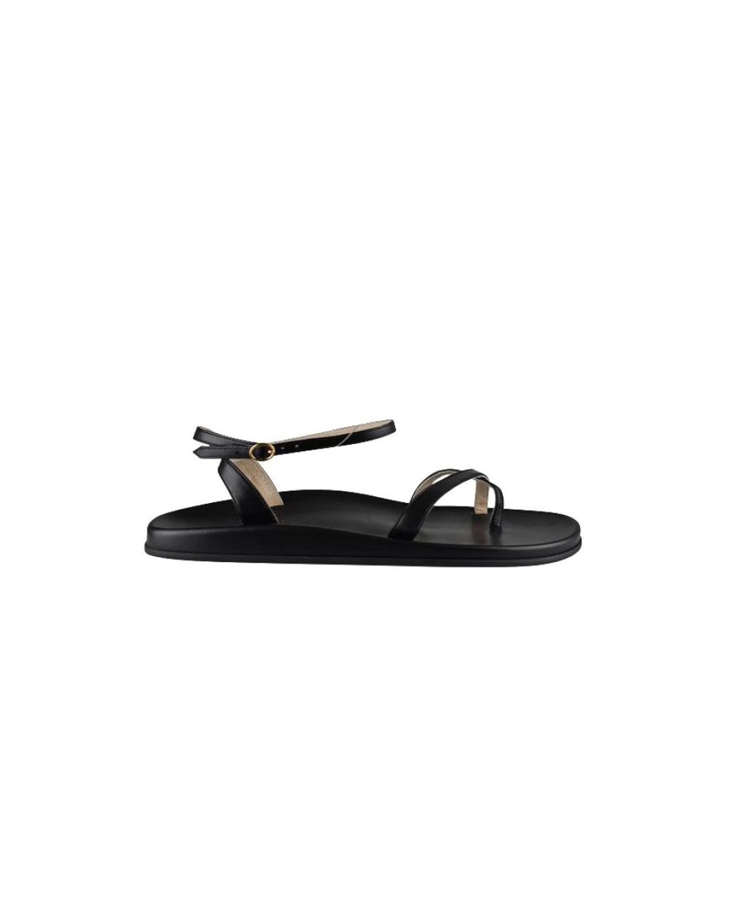 Flat Sandals The Row en coloris Black