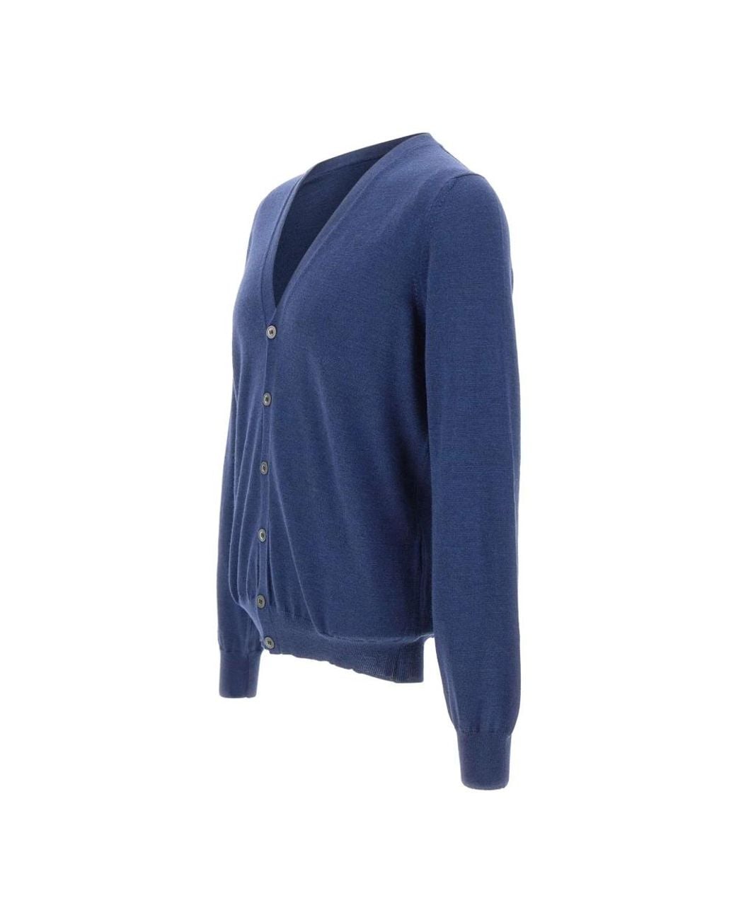Gran Sasso Blue Cardigans for men