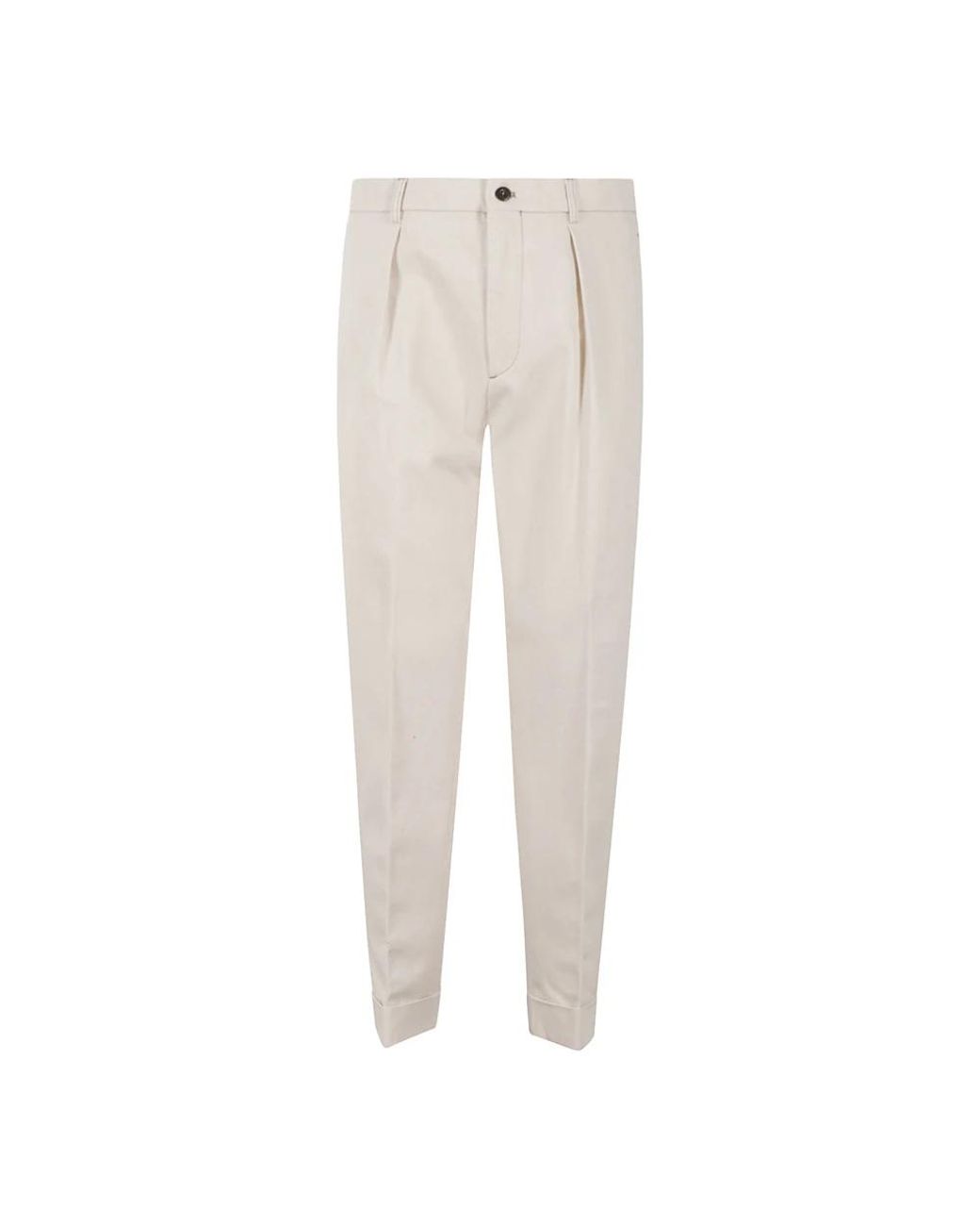 Berwich Natural Suit Trousers for men