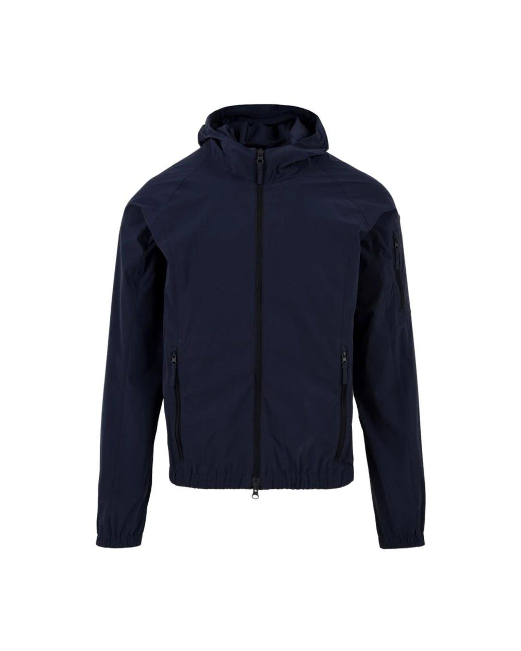 Aspesi Jassen ,Blauw ,Nylon Light Jacket Model I304 G006 in het Blue voor heren