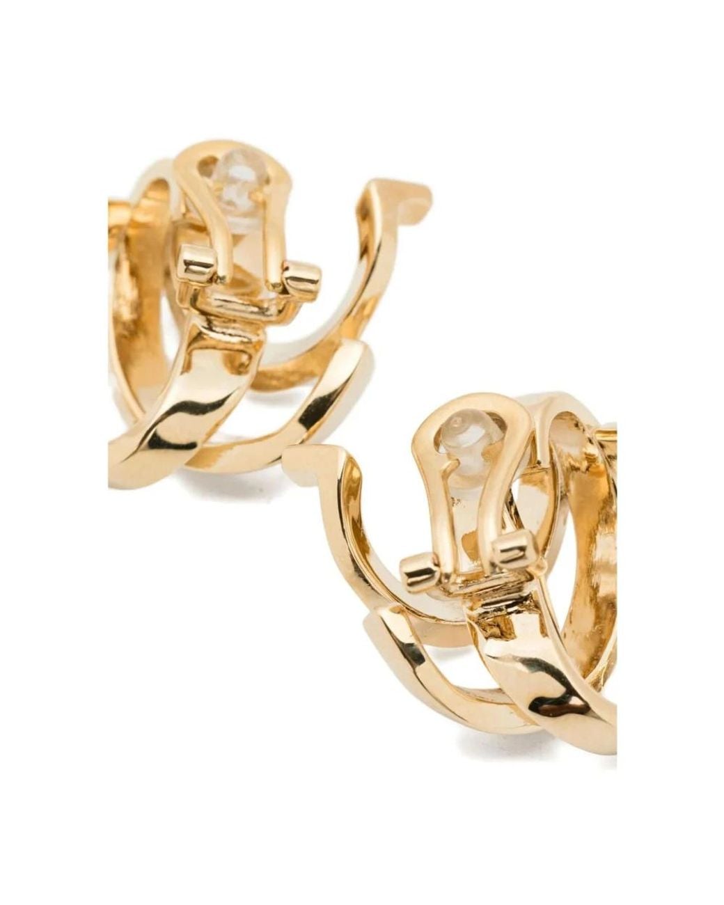 Ferragamo Metallic Earrings