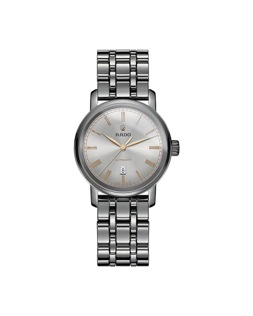 Rado Accessoires ,Grijs ,Dia Master Horloge in het Gray