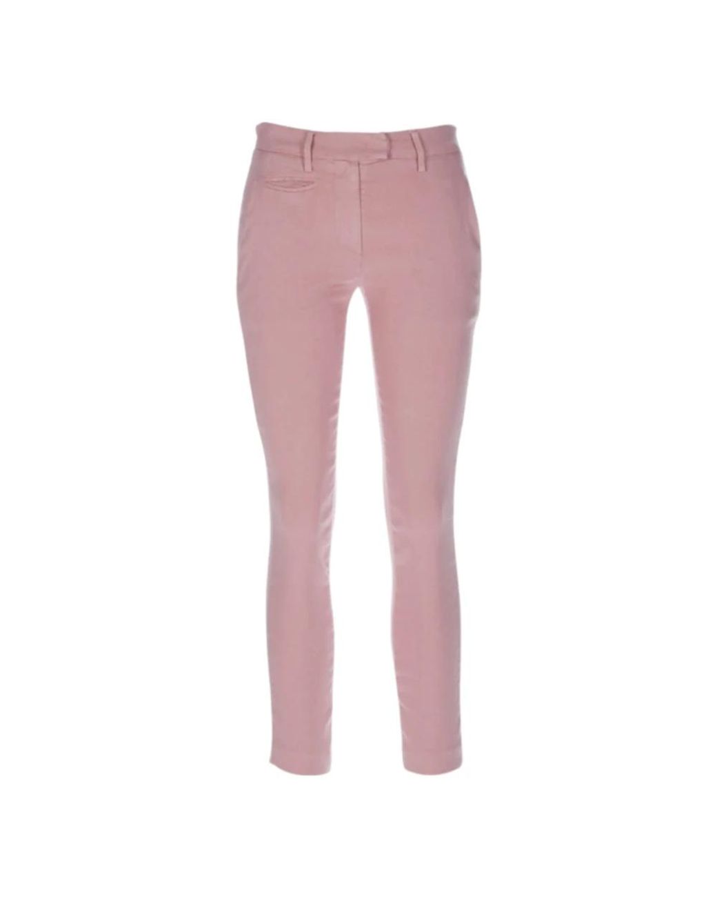 Dondup Pink Cropped Trousers