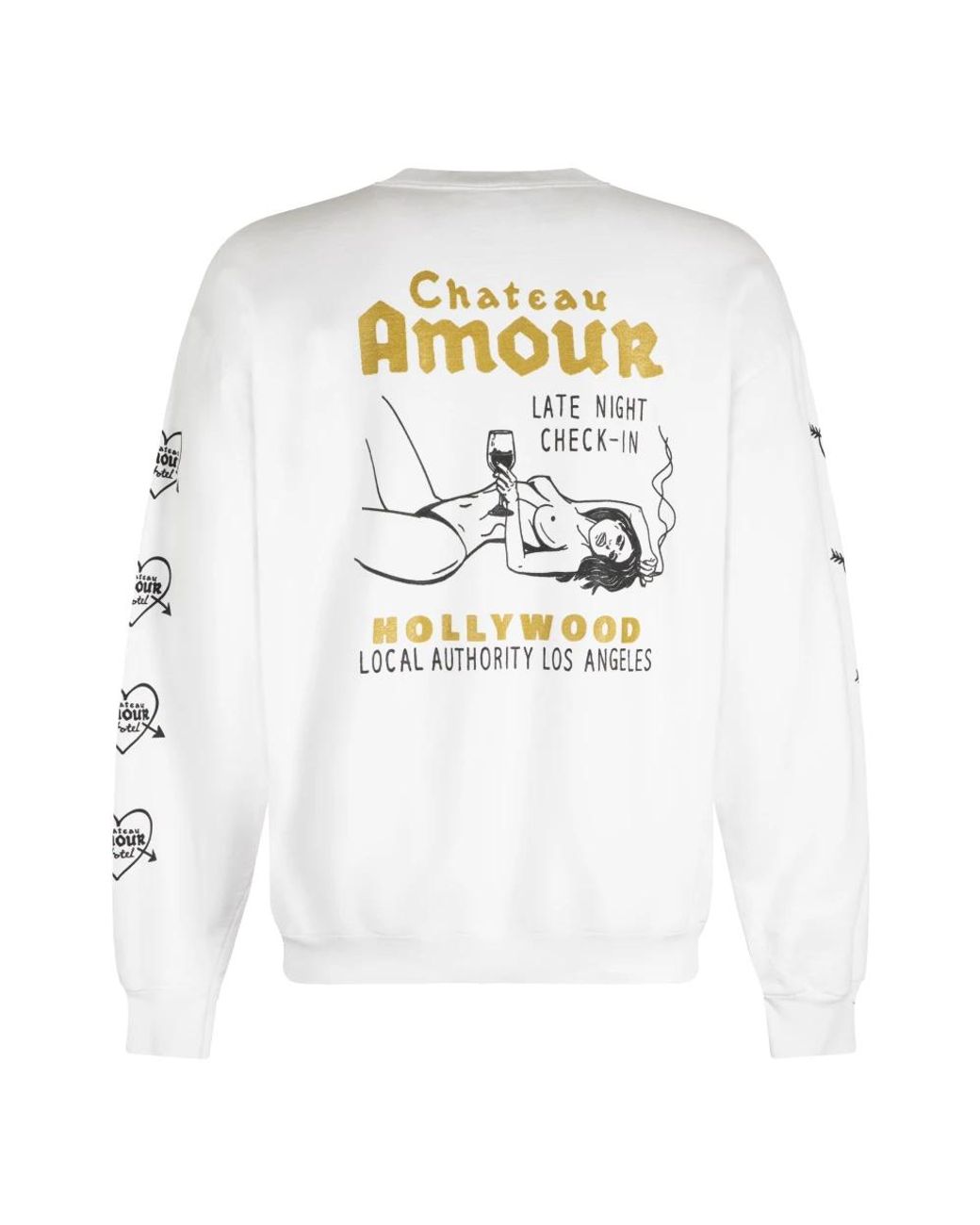 Local Authority White Sweatshirts for men