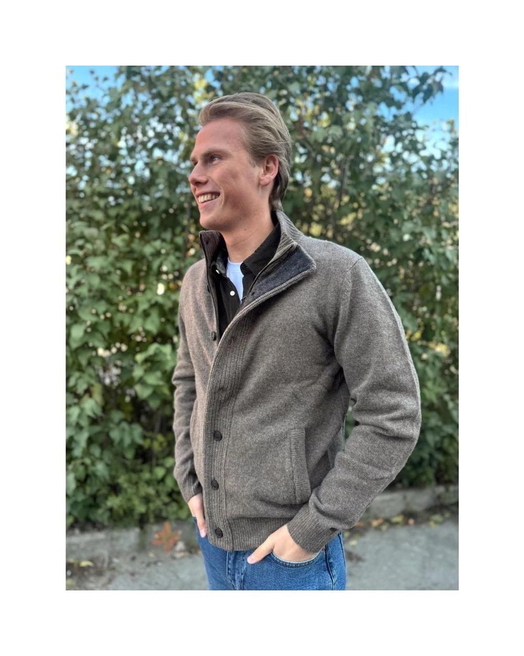 Barbour Gray Cardigans for men
