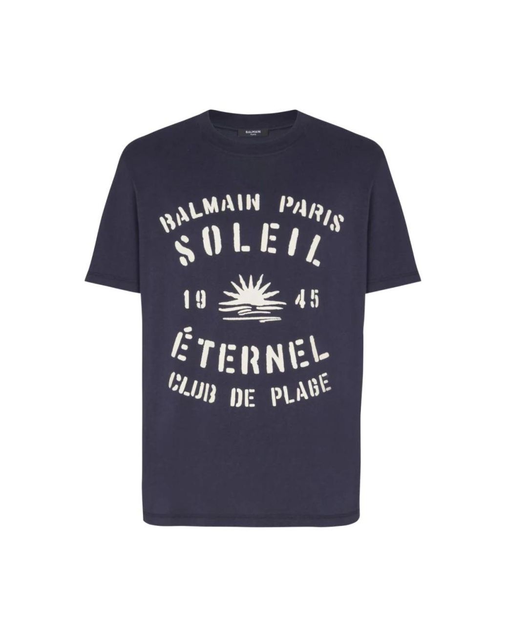 Balmain Blue T-Shirts for men