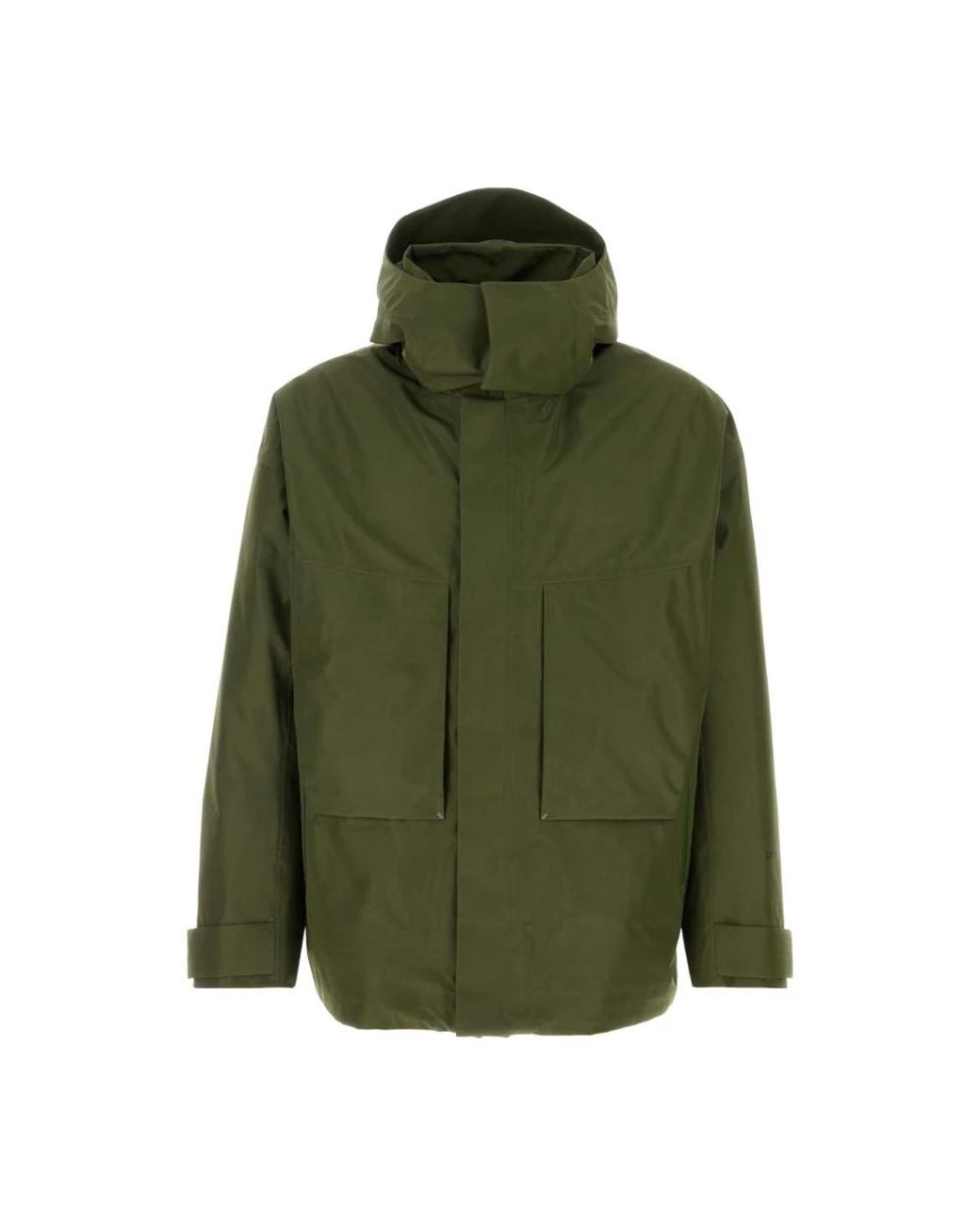 Herno Jassen ,Groen ,Nylon Nylon Jas in het Green voor heren