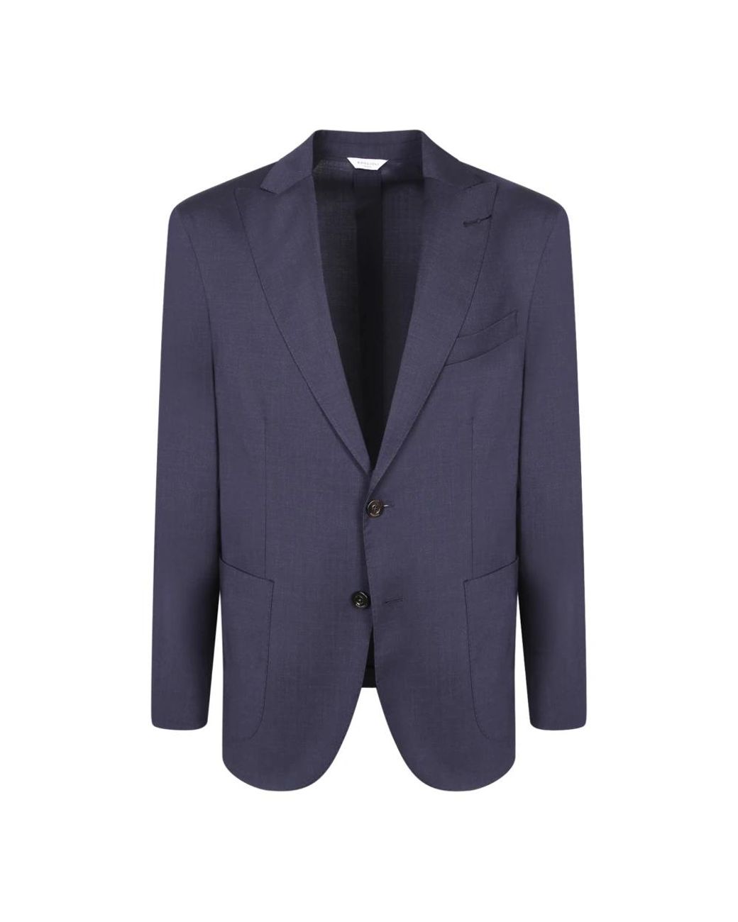 Boglioli Blue Single Breasted Suits for men