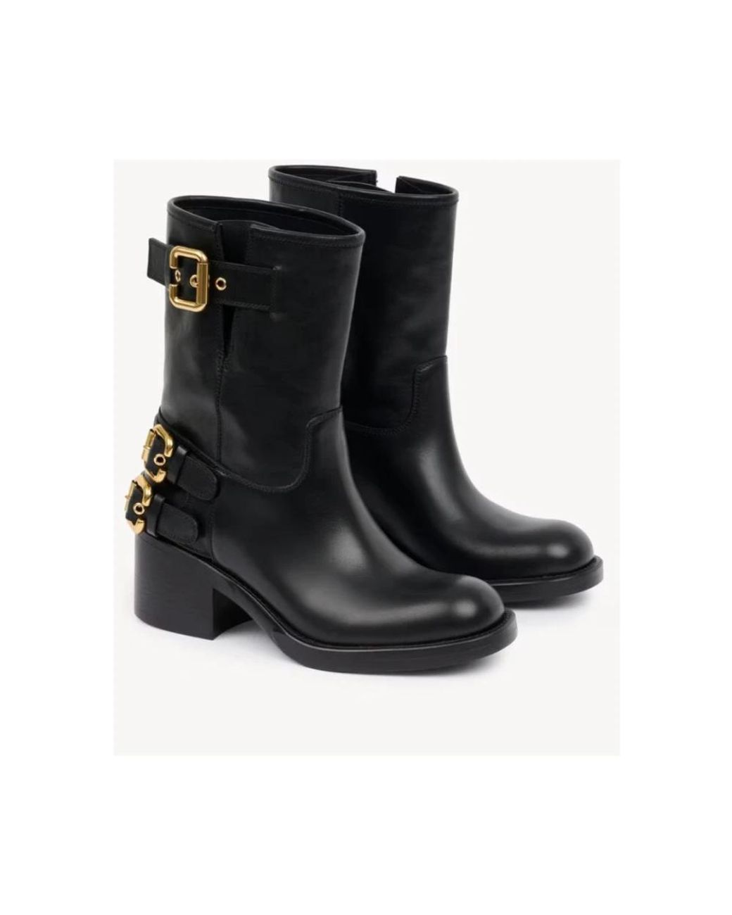 Chloé Black Heeled Boots