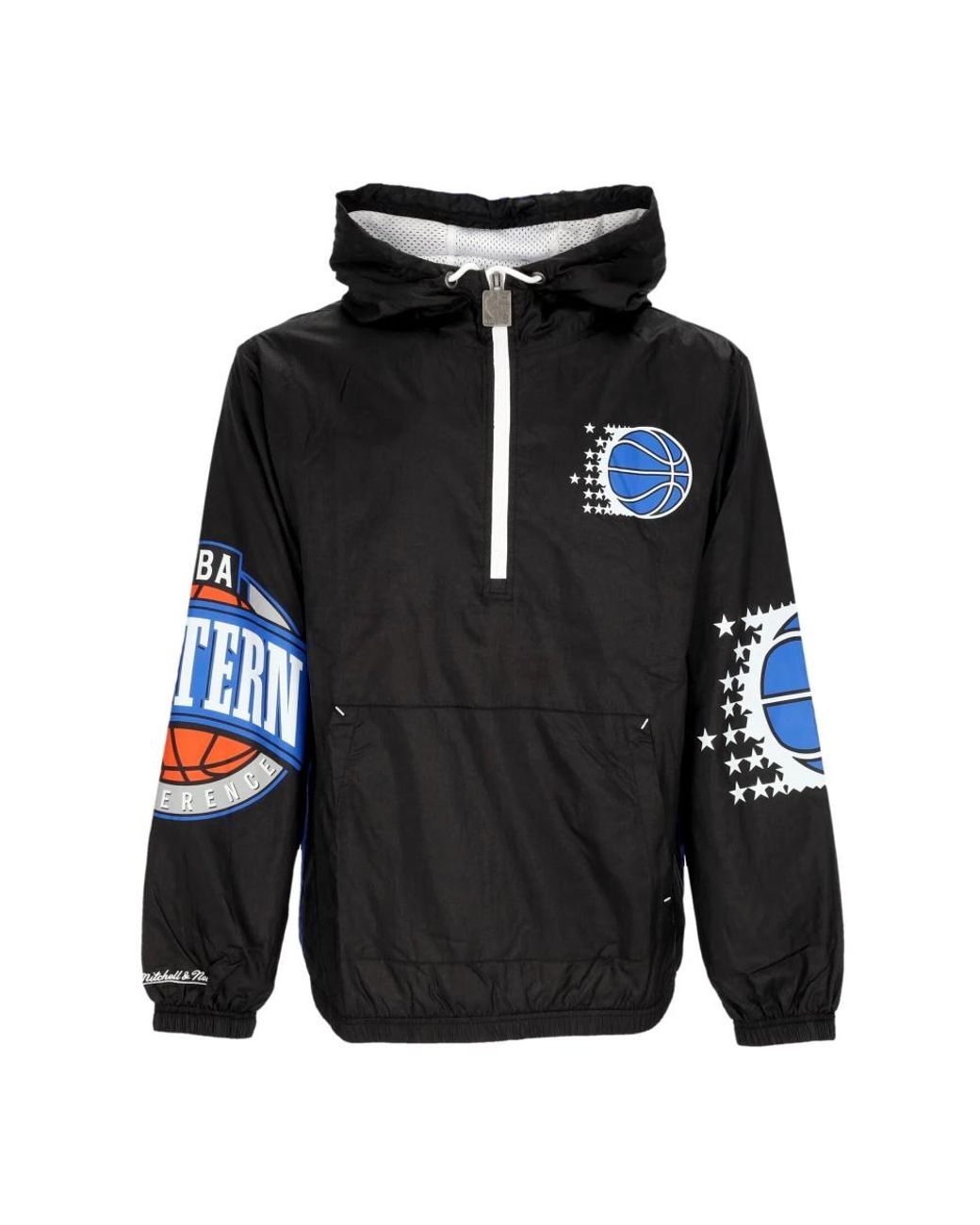 Mitchell & Ness Fitness ,Veelkleurig ,Nba Team Og 2.0 Anorak Windbreaker in het Blue voor heren