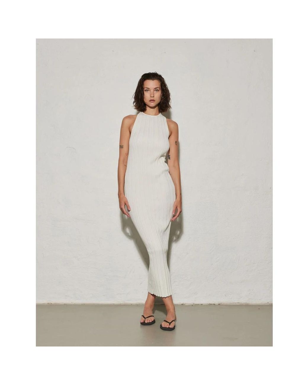 Envelope White Maxi Dresses