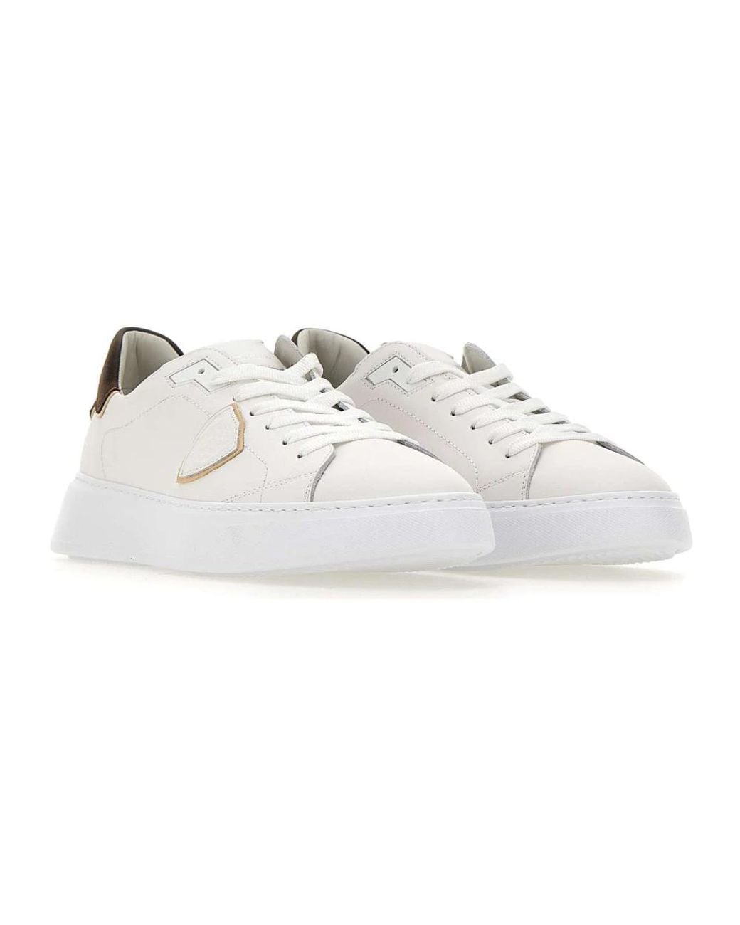 Philippe Model White Sneakers for men