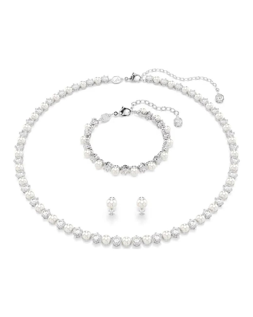 Swarovski Matrix Set in het White