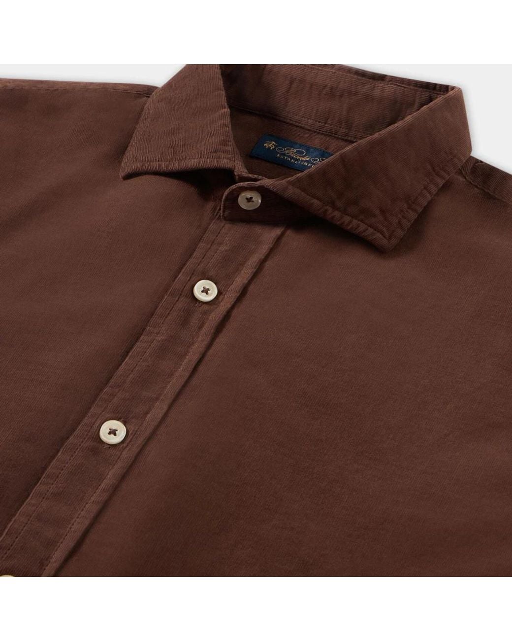 Brooks Brothers Brown Casual Shirts for men