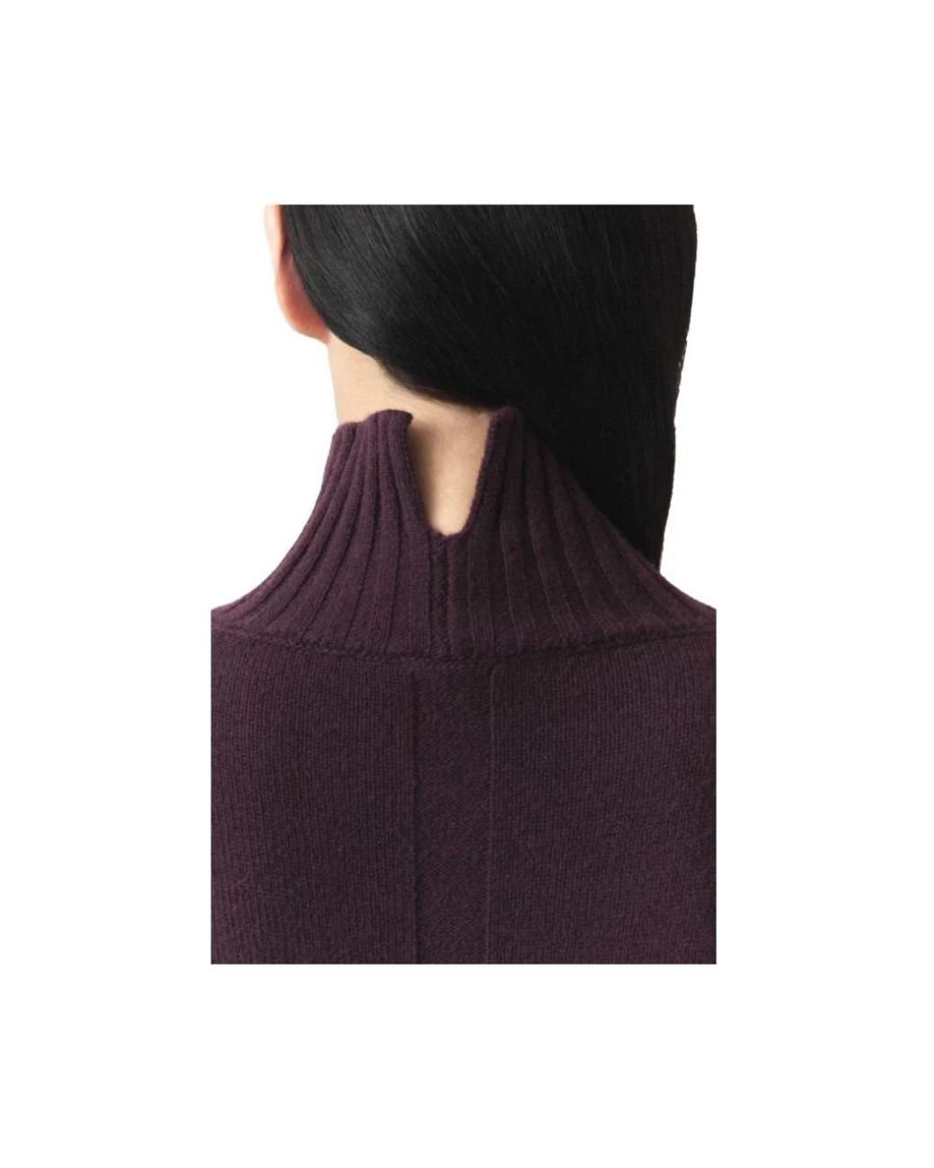 Marella Purple Turtlenecks