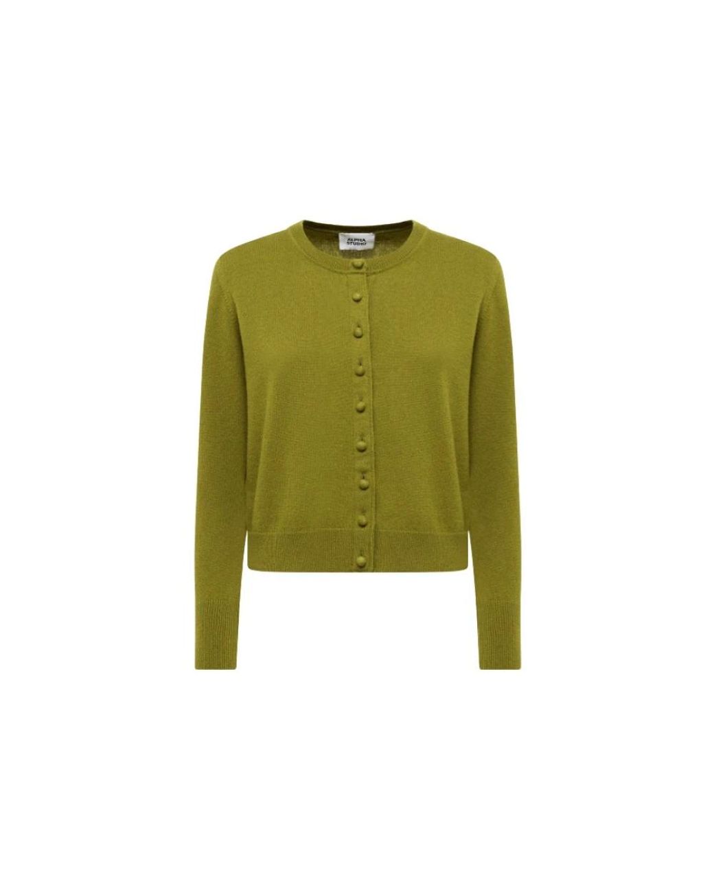 Alpha Studio Rebecca Cropped Retro in het Green