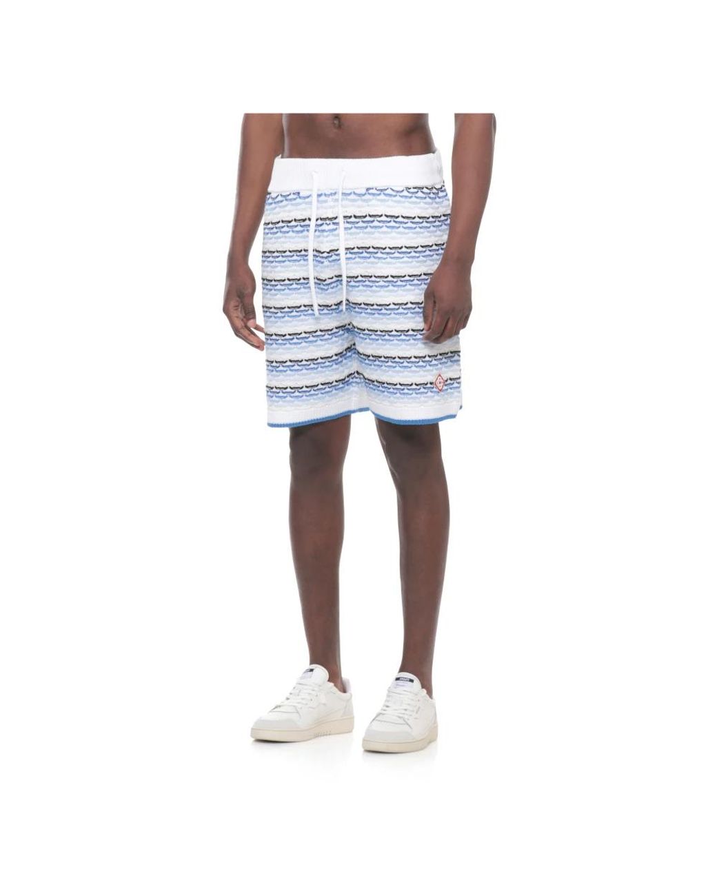 Casablanca Blue Casual Shorts for men