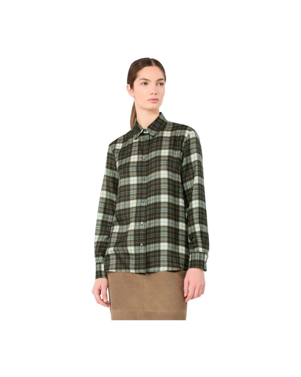 Weekend by Maxmara Green Shirts