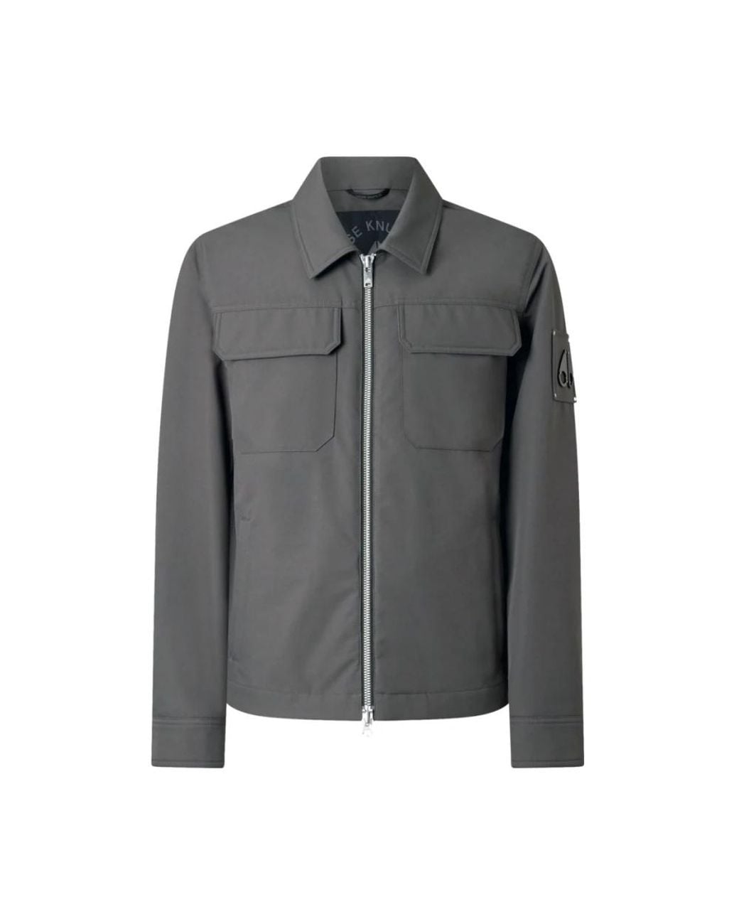 Moose Knuckles Gray Light Jackets for men