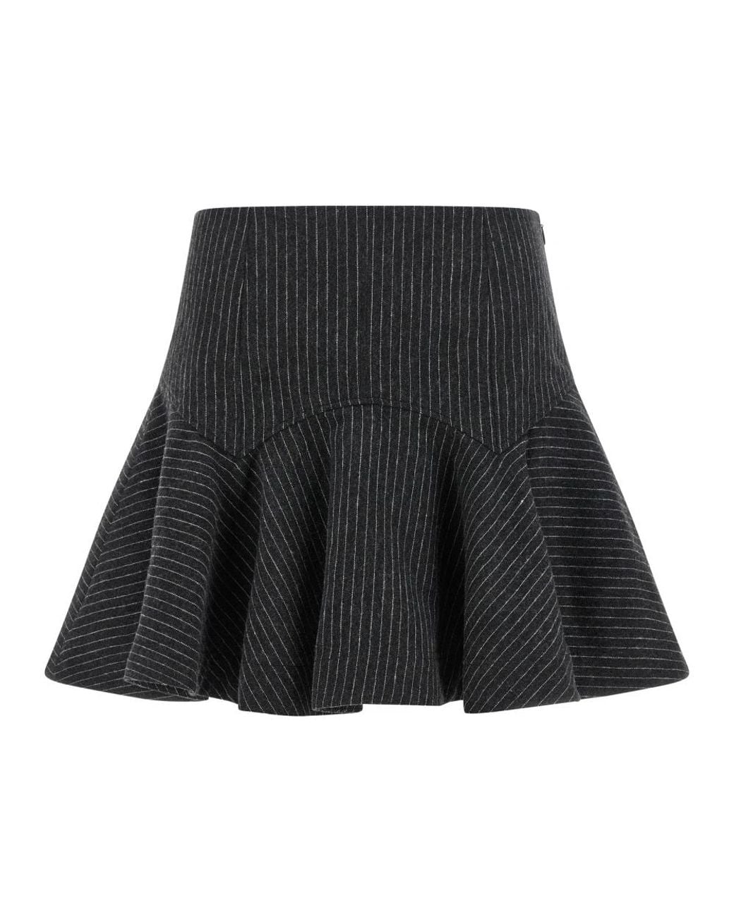 Ganni Black Short Skirts