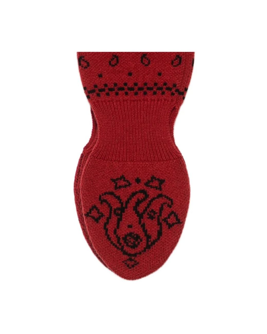 Guest In Residence Red Winter Scarves