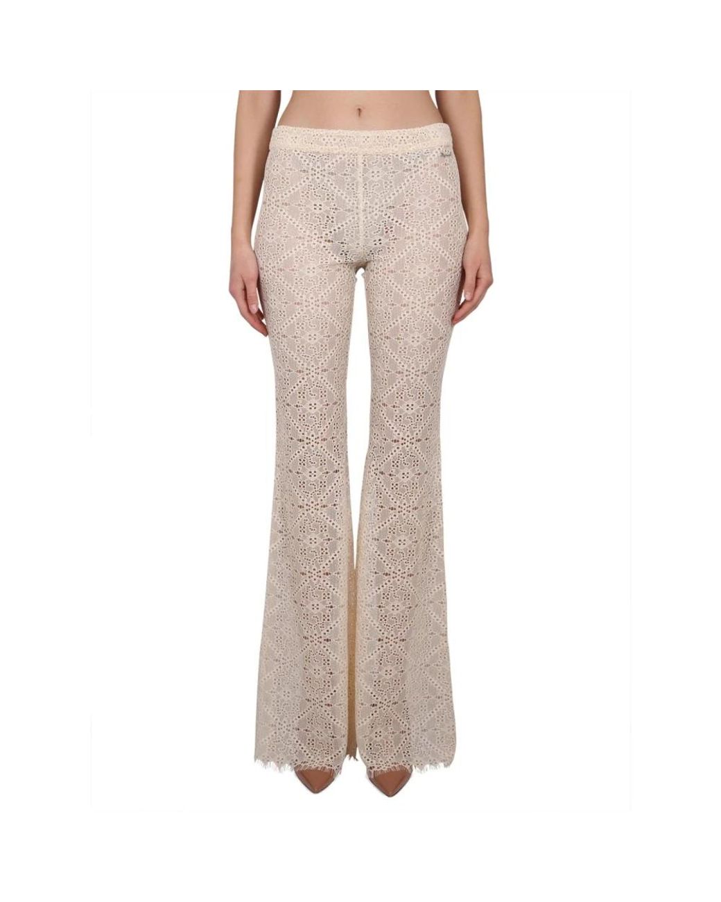 Wide Trousers DSquared² de color Natural