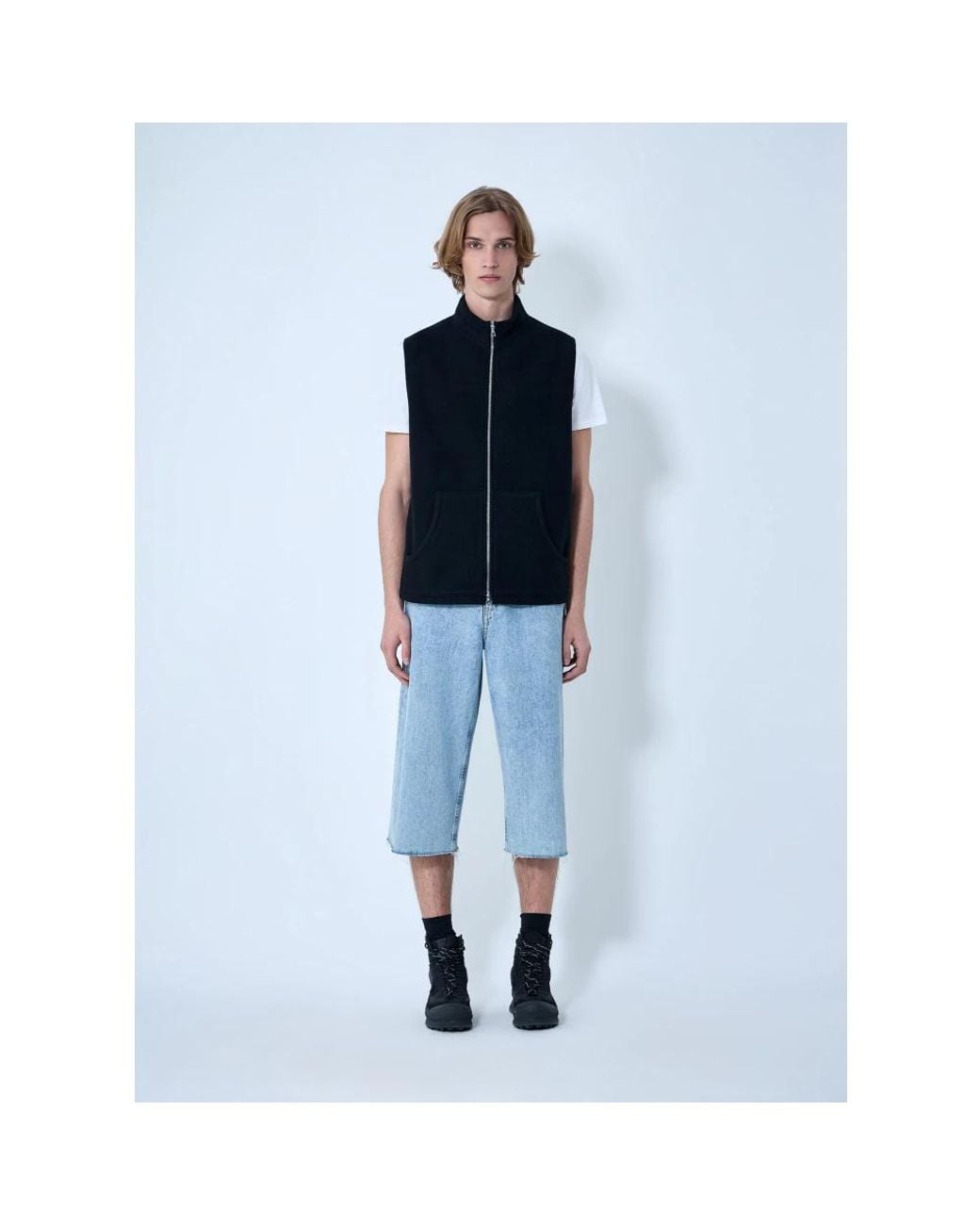 Rier Blue Vests for men