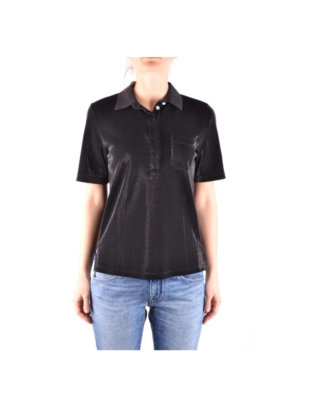 Jacob Cohen Black Polo Shirts