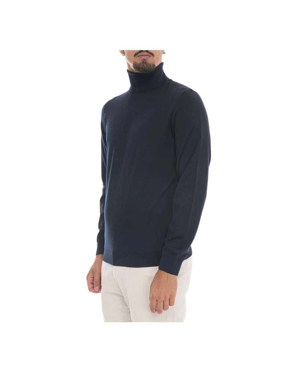 Turtlenecks Boss de hombre de color Blue