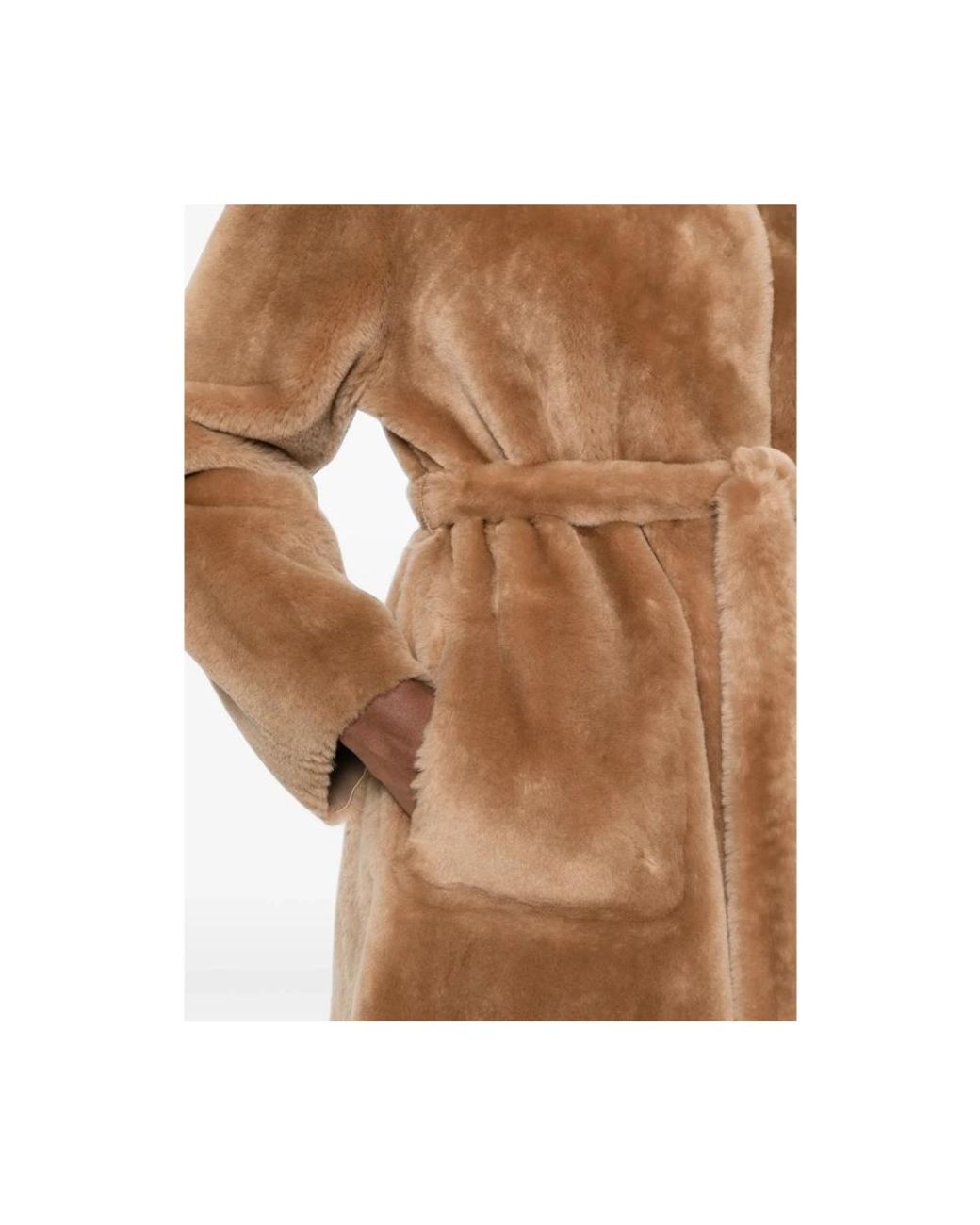 Suprema Brown Belted Coats