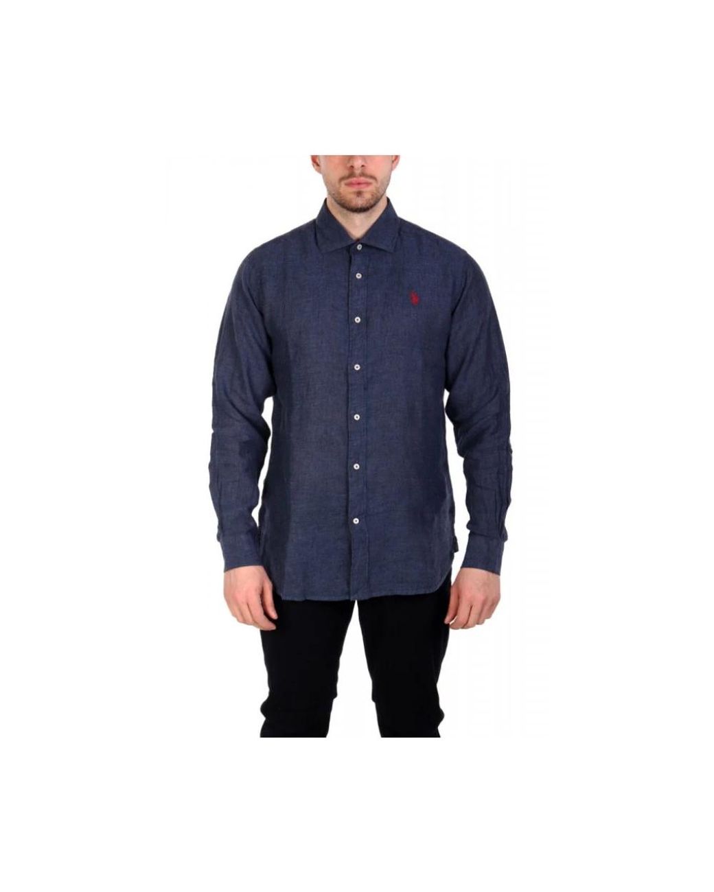 U.S. POLO ASSN. Blue Casual Shirts for men