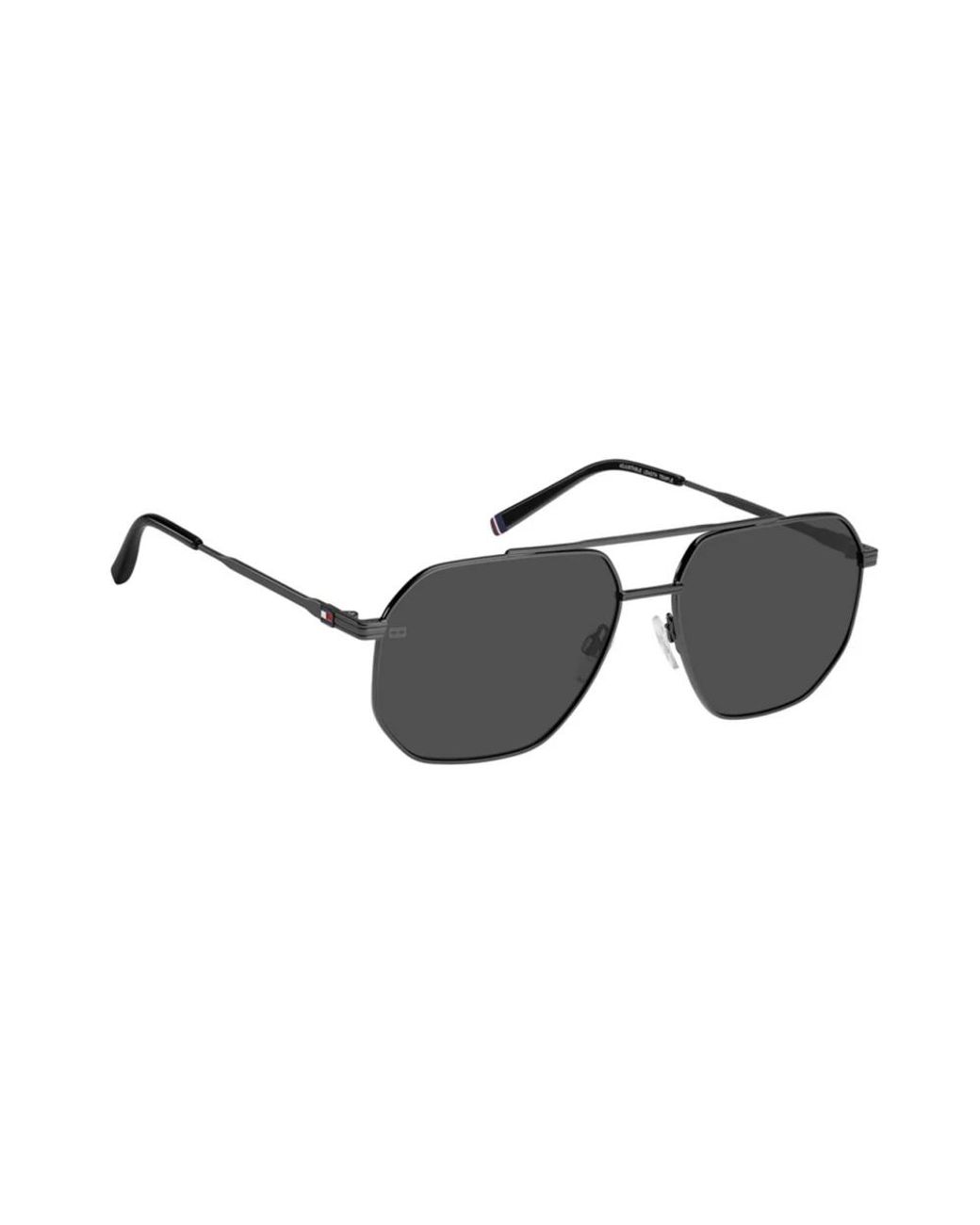 Tommy Hilfiger Black Sunglasses for men
