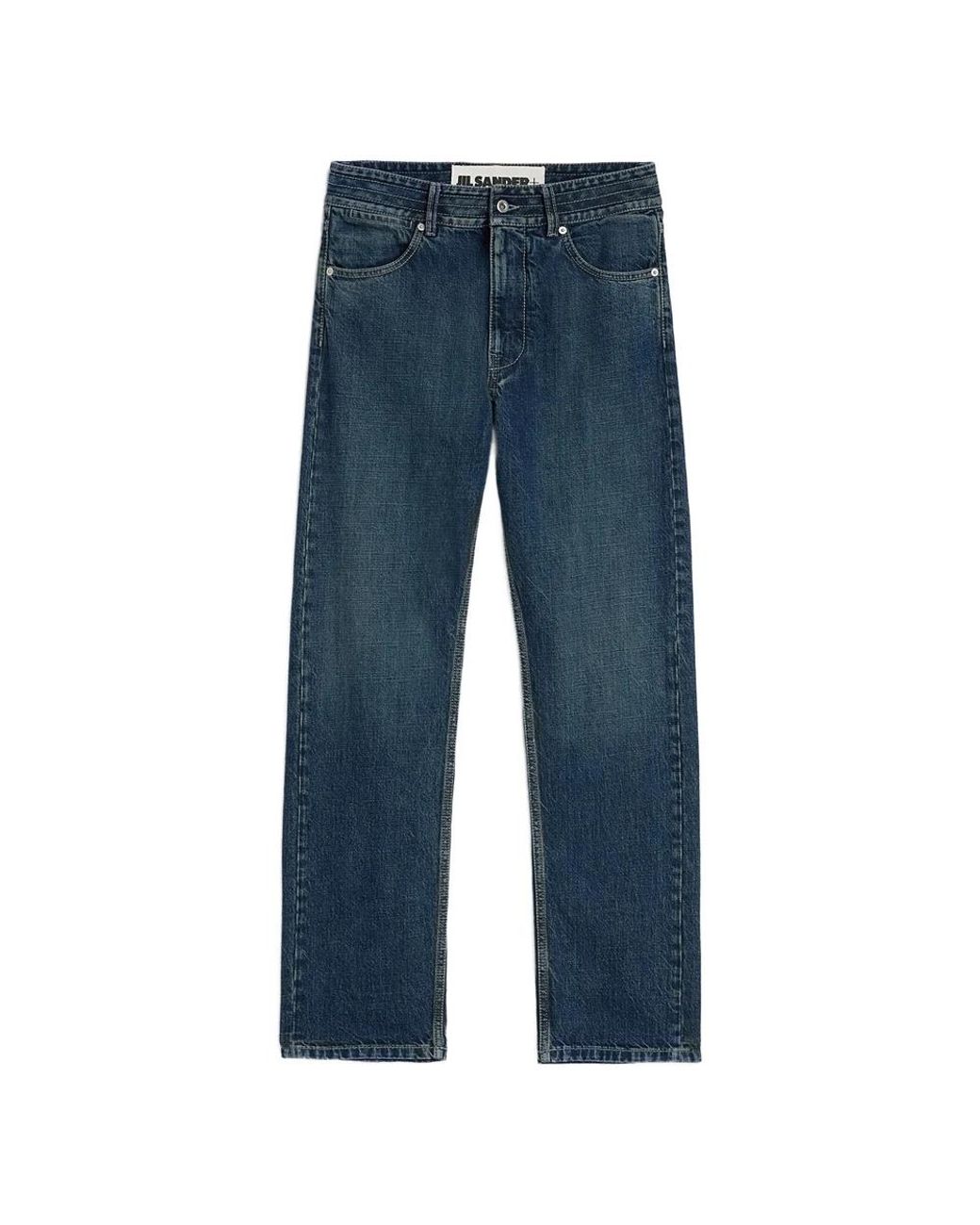 Jil Sander Blue Straight Jeans for men
