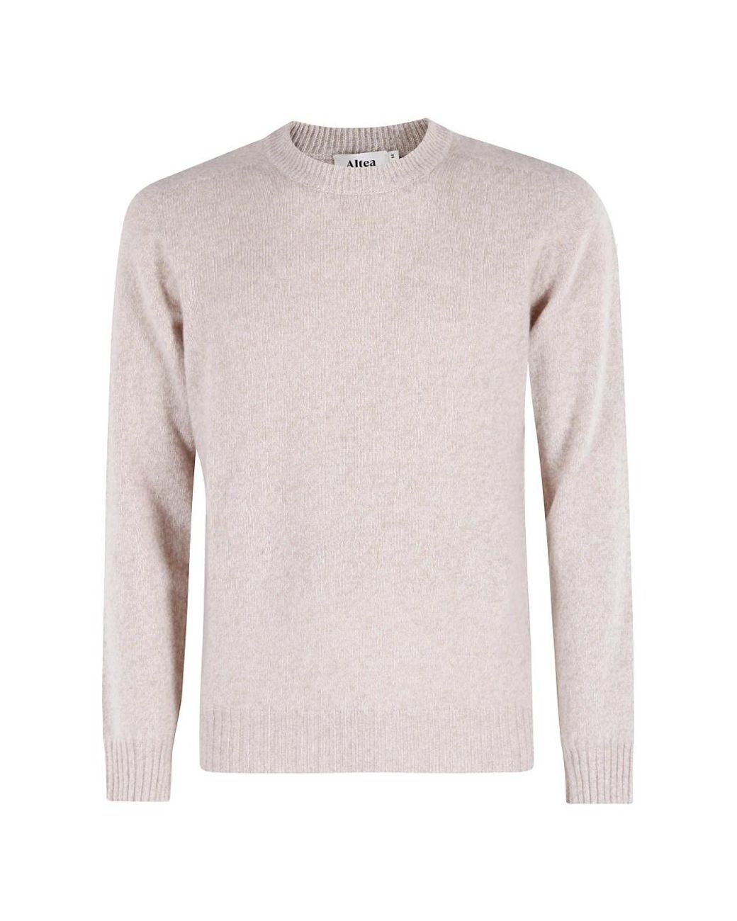 Altea Pink Round-Neck Knitwear for men